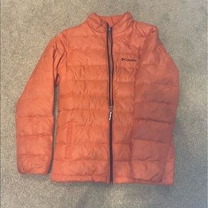 Columbia puffer jacket girls size L